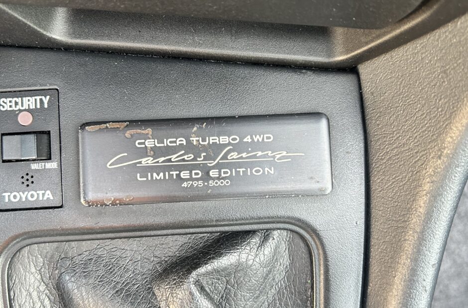 Toyota Celica GT Four 4WD Carlos Sainz Limited Edition